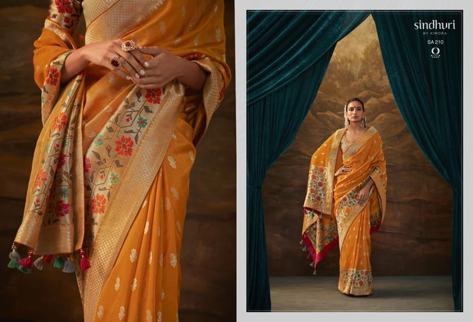 Sindhuri Sakhi By Kimora Paithani Wedding Sarees Catalog